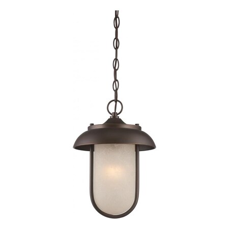 Nuvo Tulsa - Led Outdoor Hanging W/ Satin Amber Glass 62/675